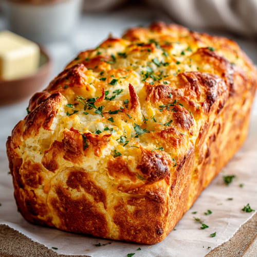 Easy Cheesy Biscuit Loaf Recipe
