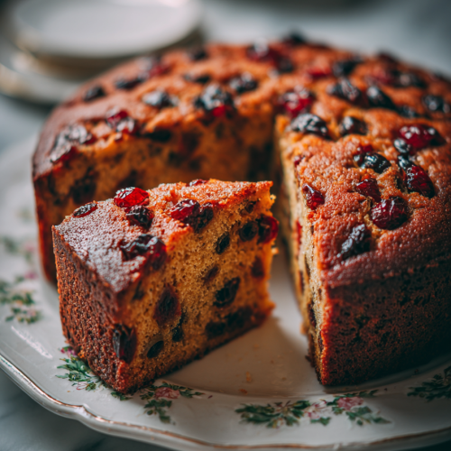 Easy Christmas Fruit Cake Recipe