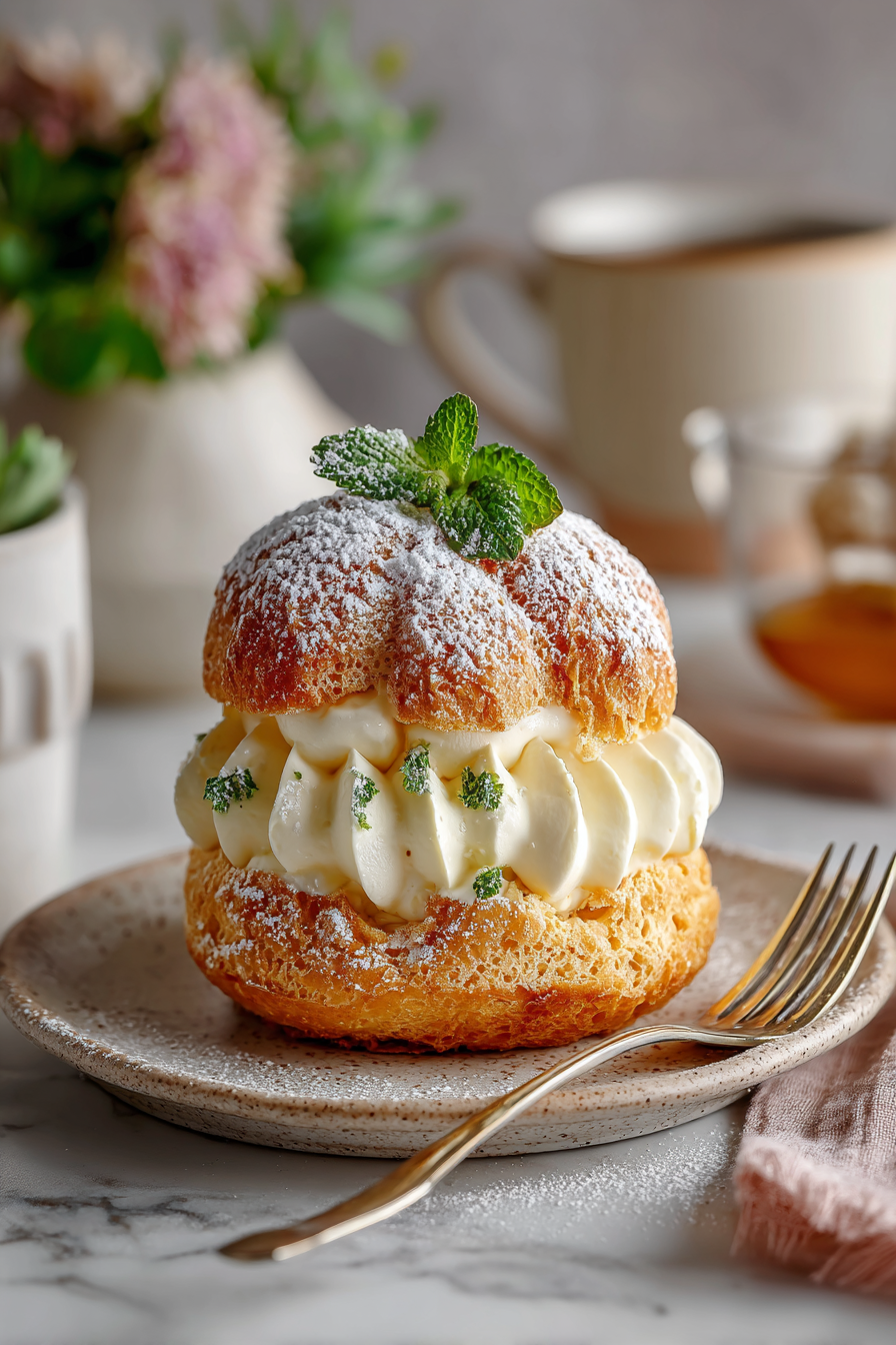 Easy Cream Puff Cake Recipe