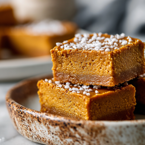 Easy Flourless Pumpkin Bars