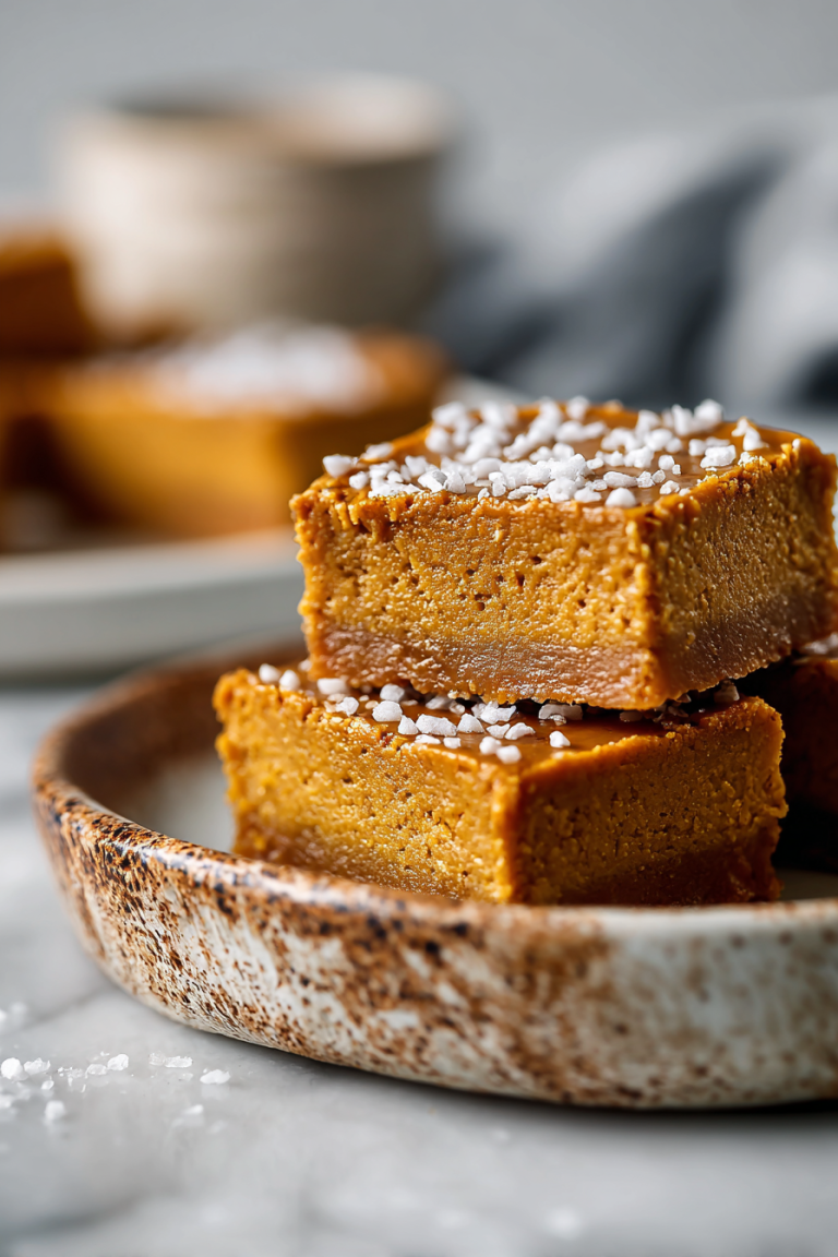 Easy Flourless Pumpkin Bars