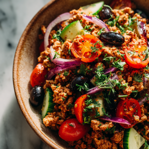 Easy Greek Turkey Meal Prep