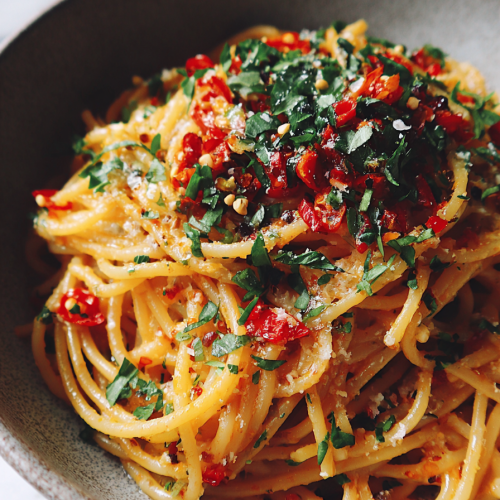 Easy Jarred Pepper Pasta