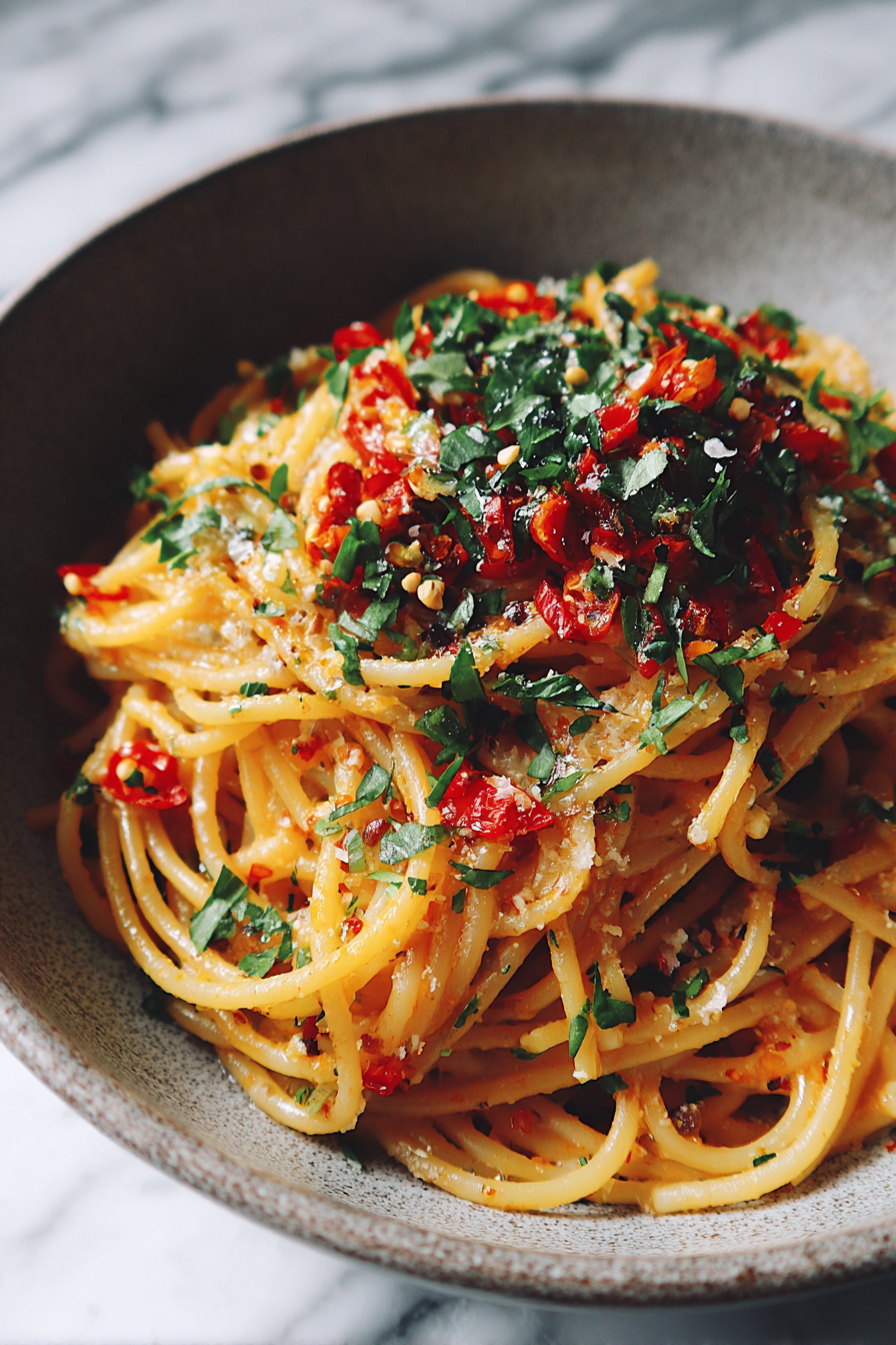 Easy Jarred Pepper Pasta