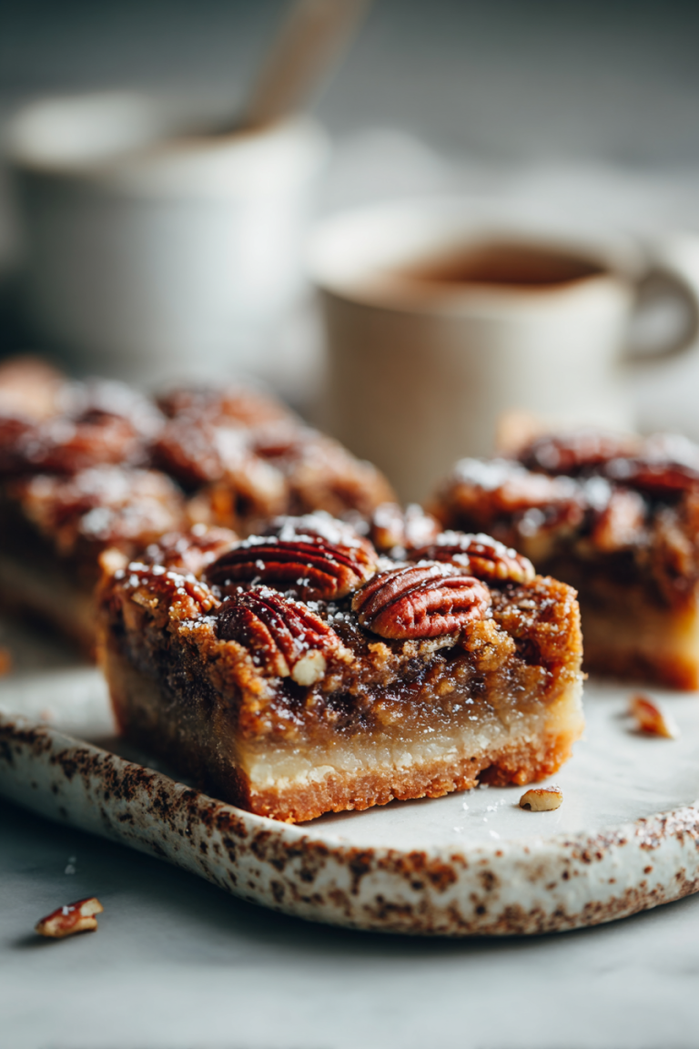 Easy Pecan Pie Bars