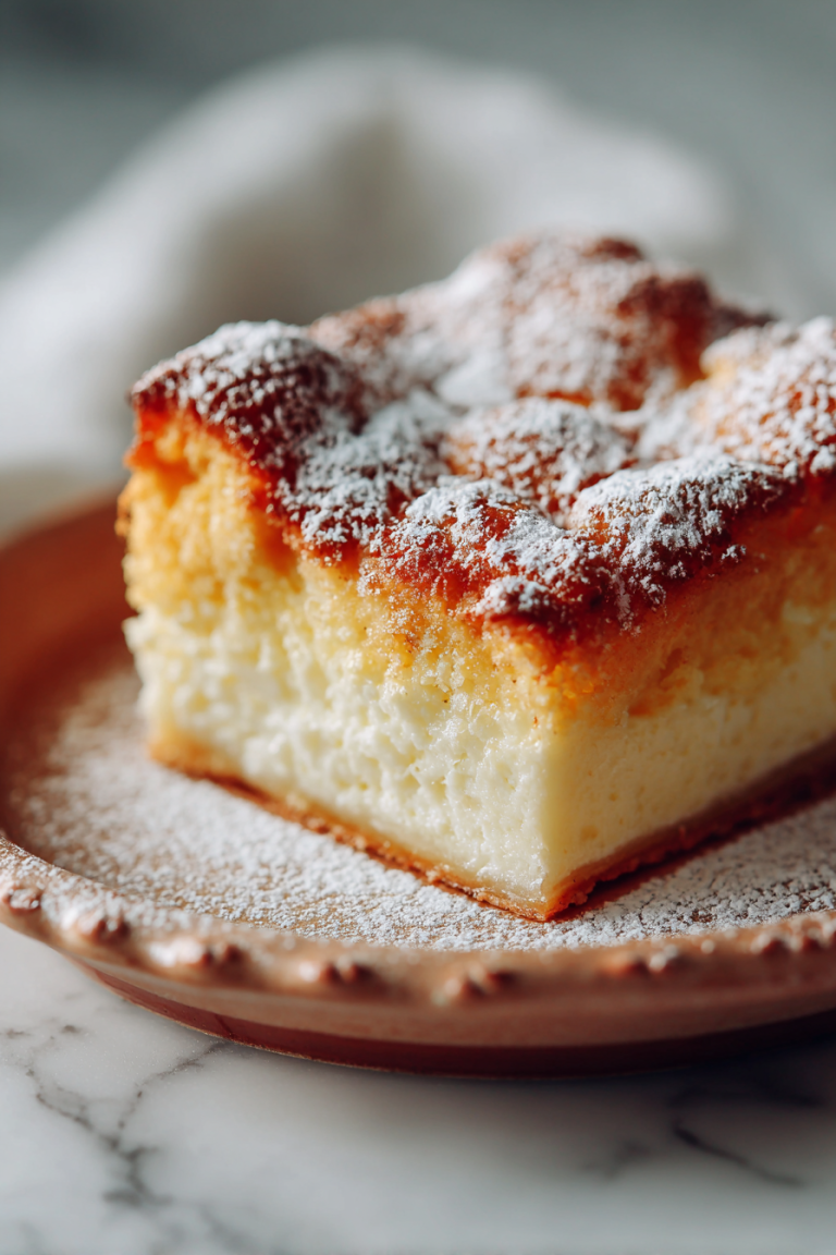Easy Pumpkin Magic Custard Cake Recipe