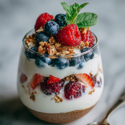 Easy Ricotta Yogurt Parfaits