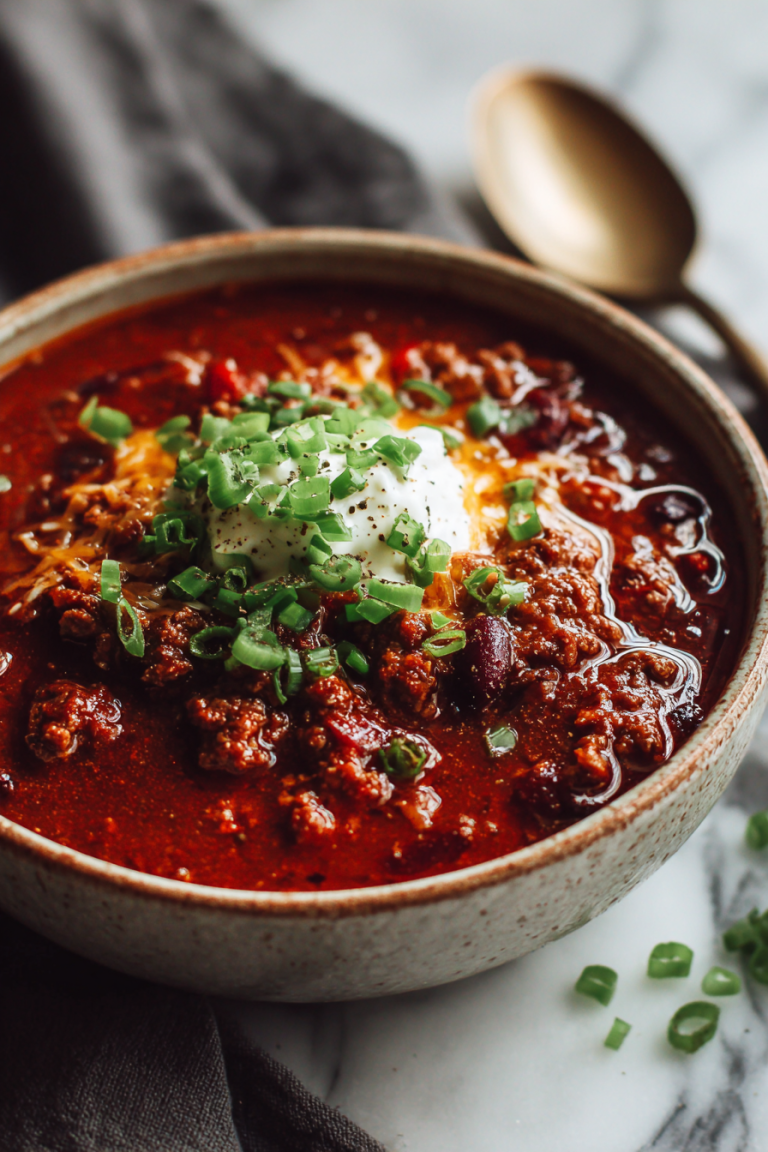 Easy Slow Cooker Keto Chili