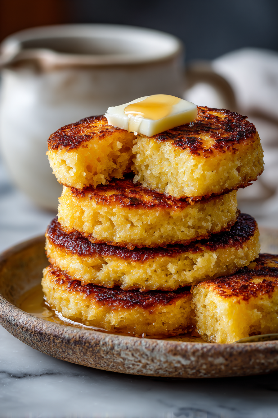 Easy Southern Cornbread Hoecakes