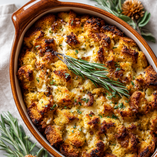 Easy Turkey and Stuffing Casserole