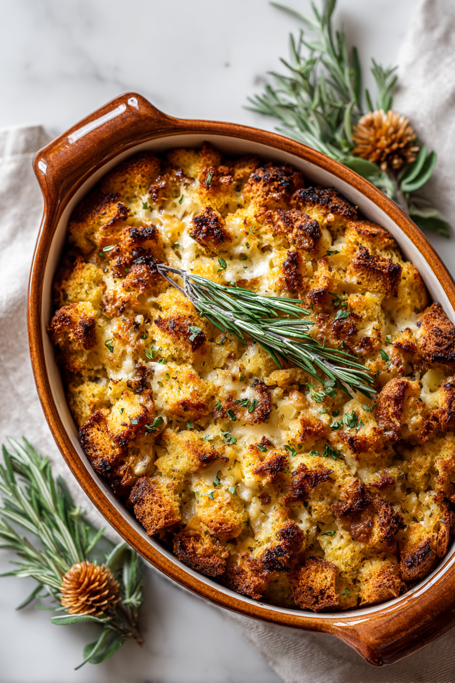 Easy Turkey and Stuffing Casserole