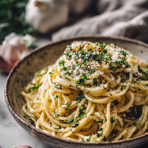 Garlic Noodles Delight