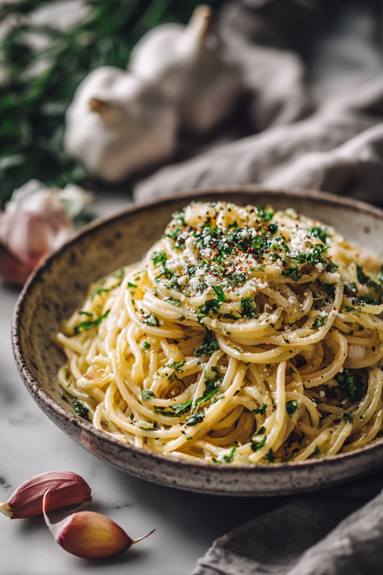 Garlic Noodles Delight