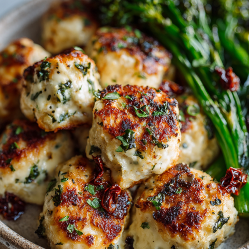 Garlic Parmesan Chicken Bites Recipe
