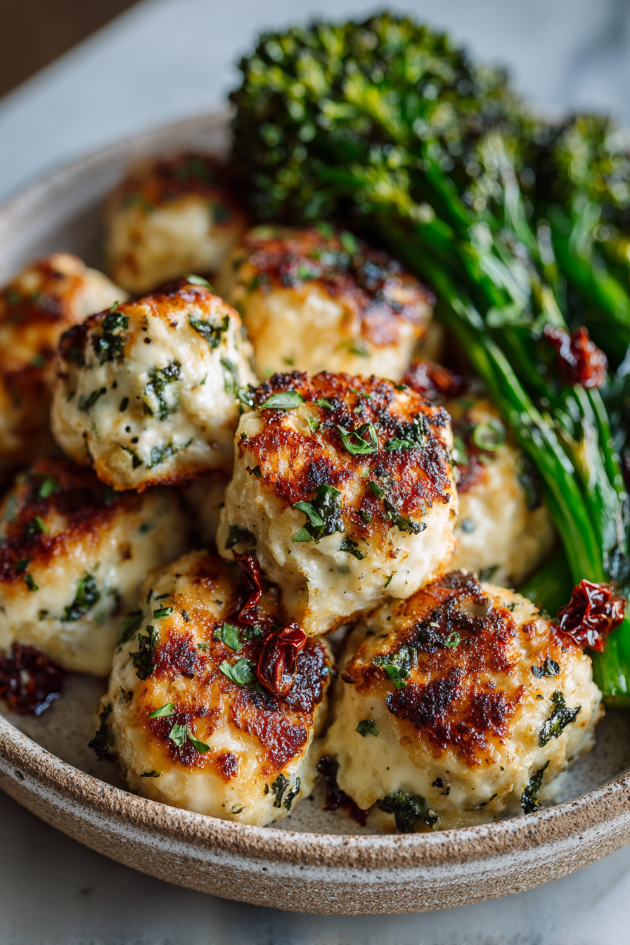 Garlic Parmesan Chicken Bites Recipe