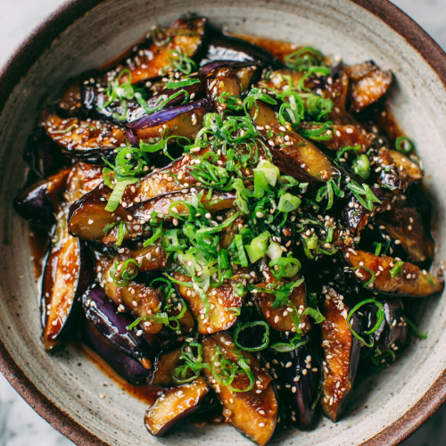 Garlic Sauce Chinese Eggplant Recipe
