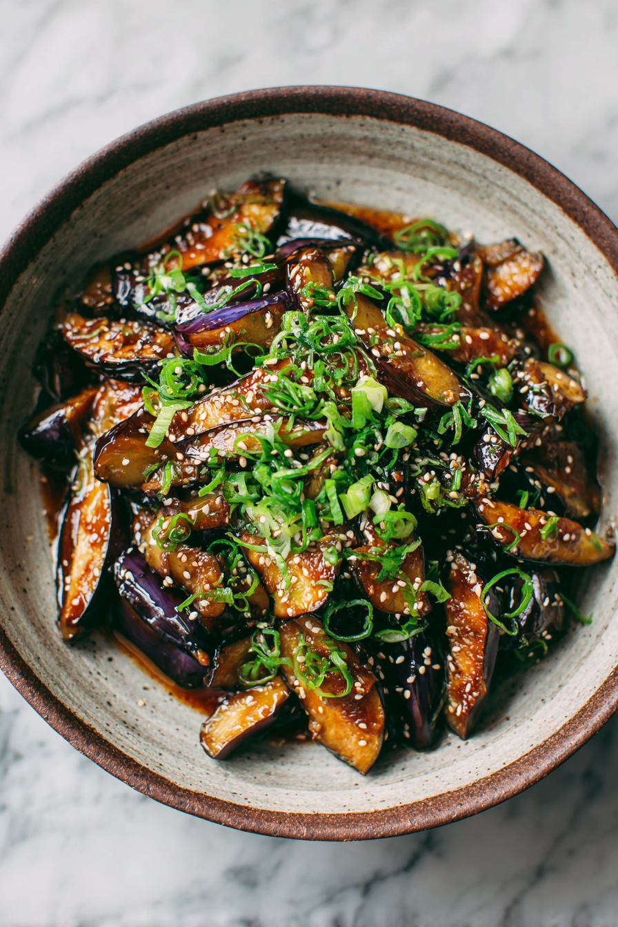 Garlic Sauce Chinese Eggplant Recipe