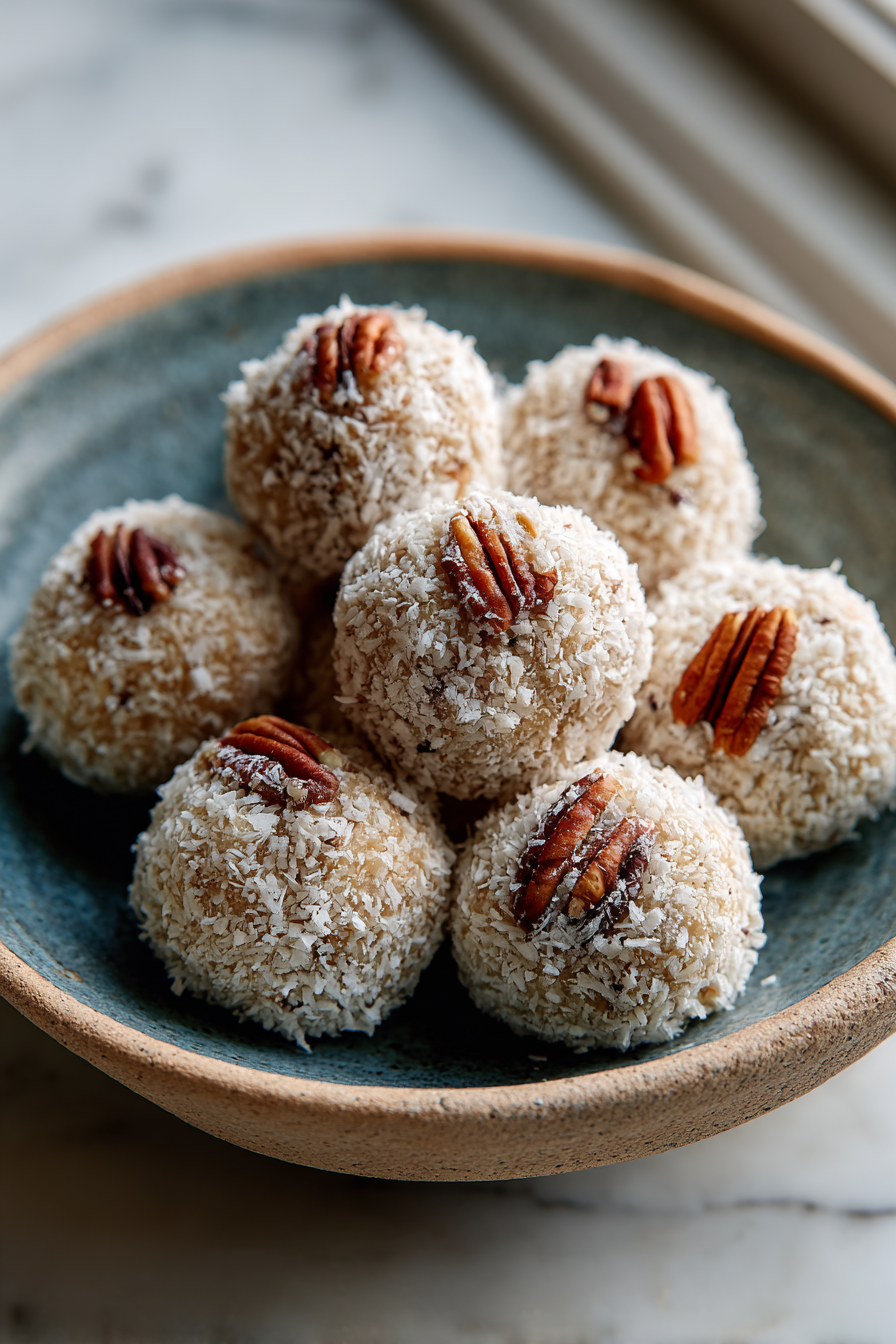 Georgia O'Keeffe's Pecan Butterballs