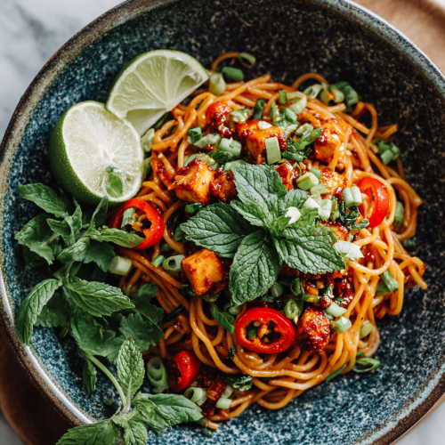 Gochujang Lime Tofu Noodle Jars