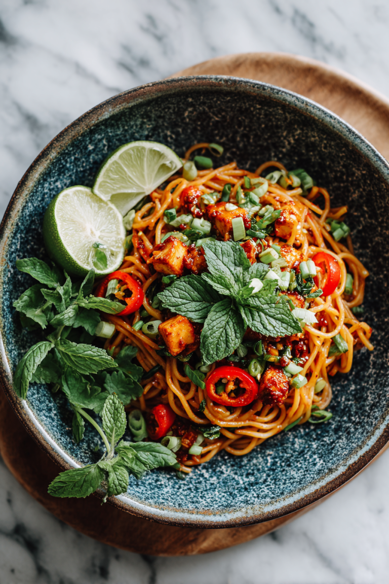 Gochujang Lime Tofu Noodle Jars