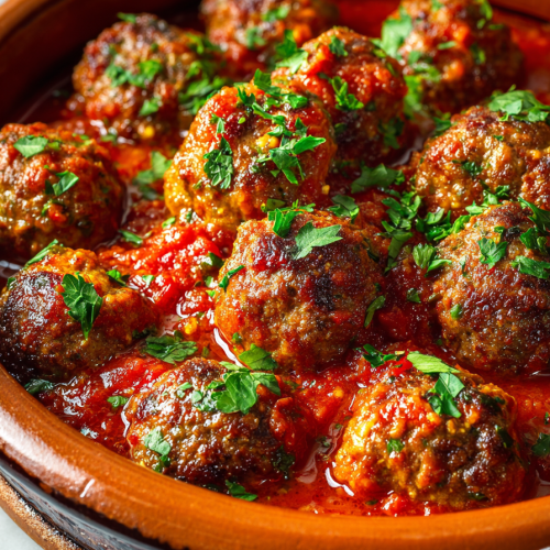 Homemade Italian Style Meatballs Recipe