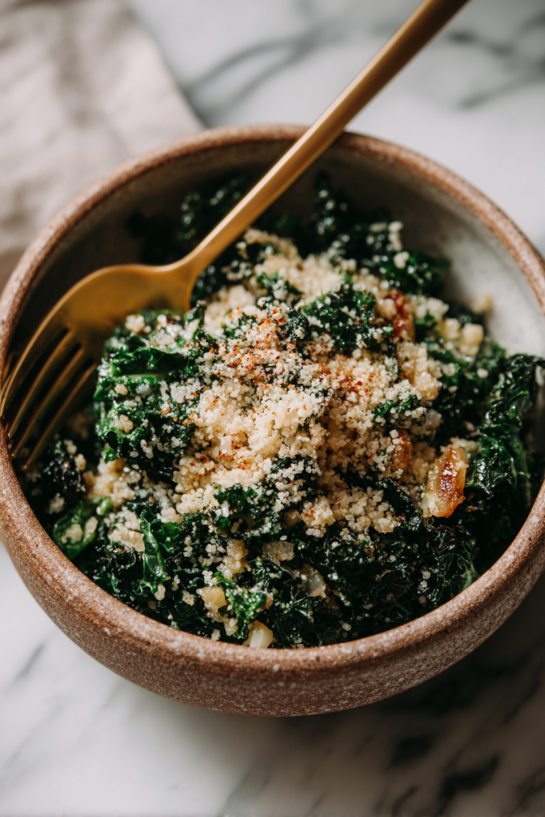 Italian Wedding Dinner with Kale and Parmesan