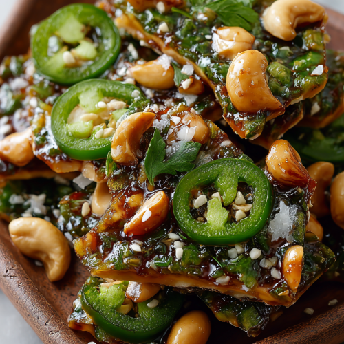 Jalapeño Peanut Brittle Recipe