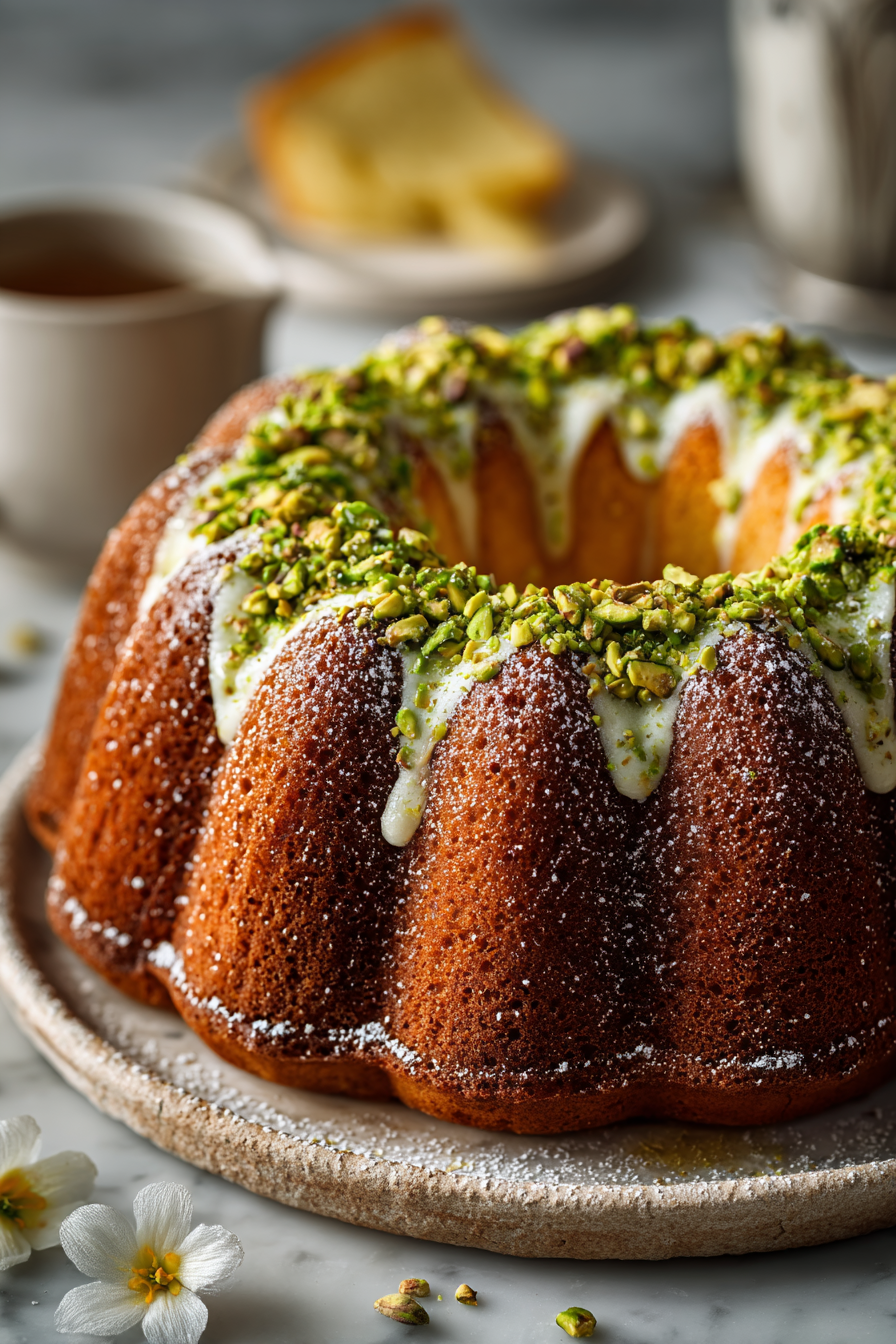 Lemon Pistachio Cake