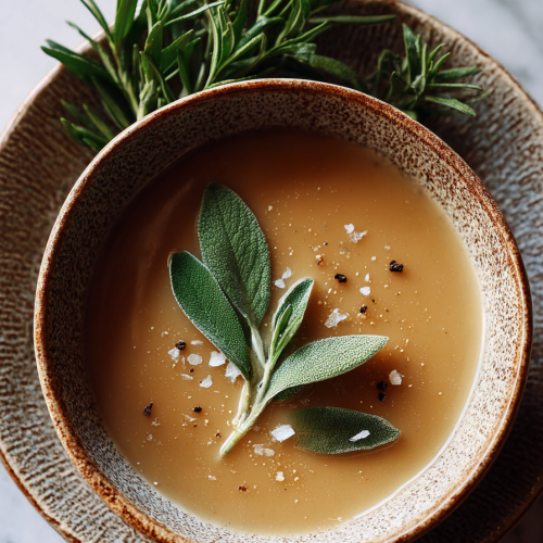 Make-Ahead Turkey Gravy with Calvados