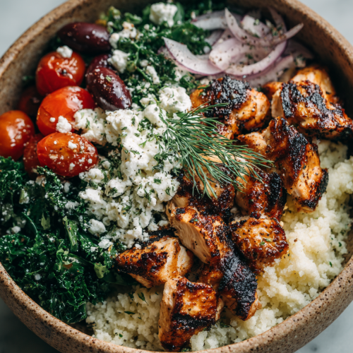 Mediterranean Chicken Bowl Recipe