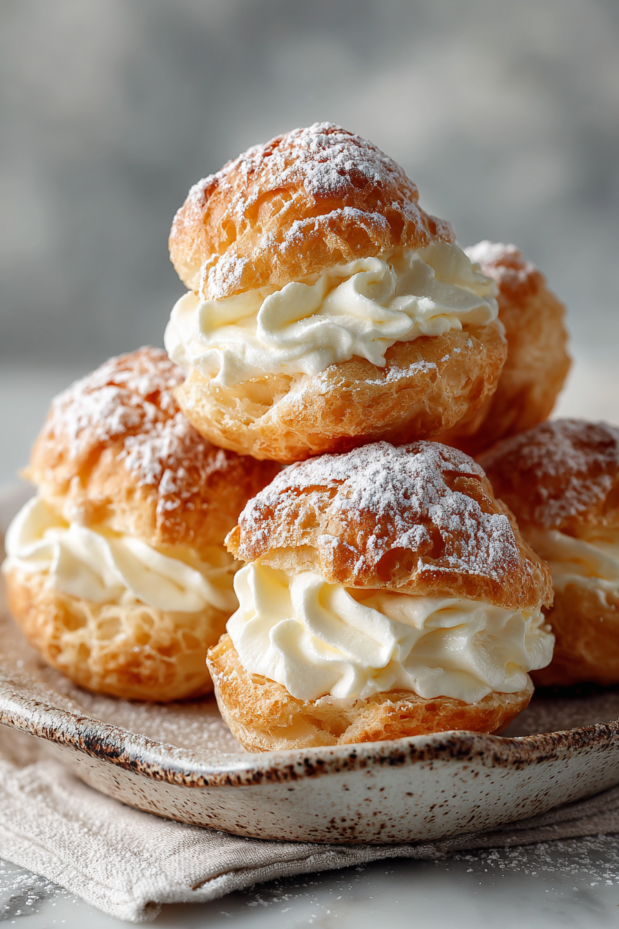 Mom's Famous Cream Puffs Recipe
