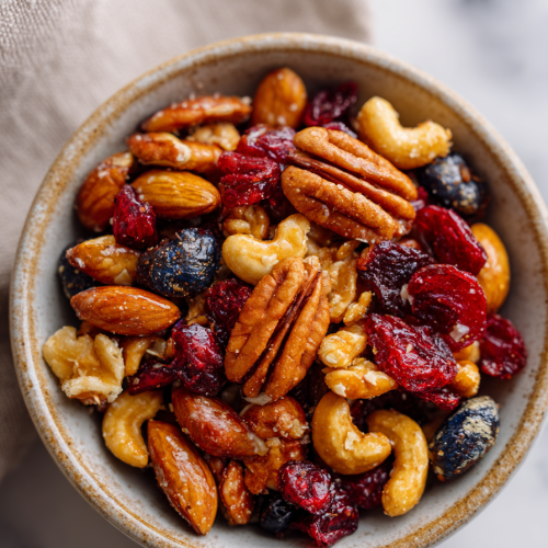 Praline Crunch Oat Snack Mix