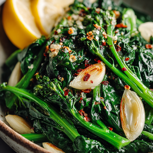 Provençal Greens Dinner Recipe