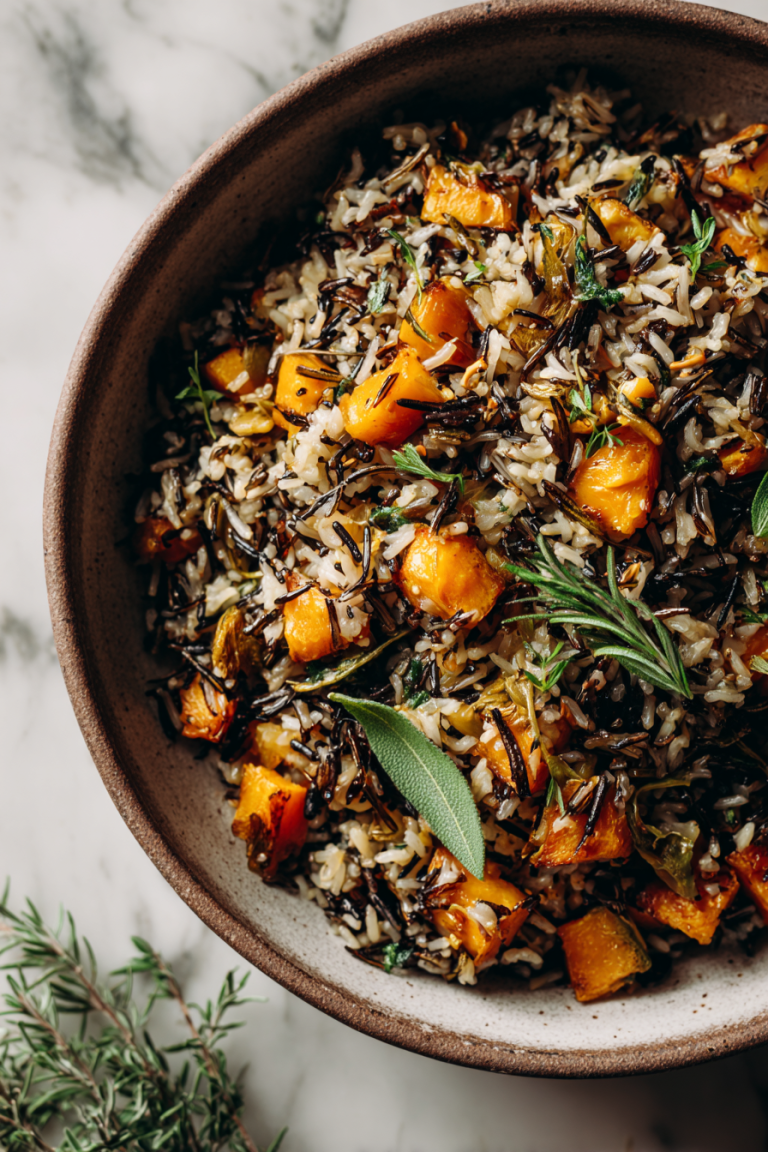 Pumpkin Wild Rice Dinner Recipe