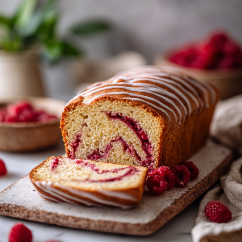 Raspberry Swirl Brioche Loaf Recipe