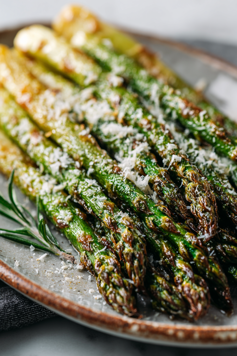 Roasted Asparagus with Parmesan Cheese
