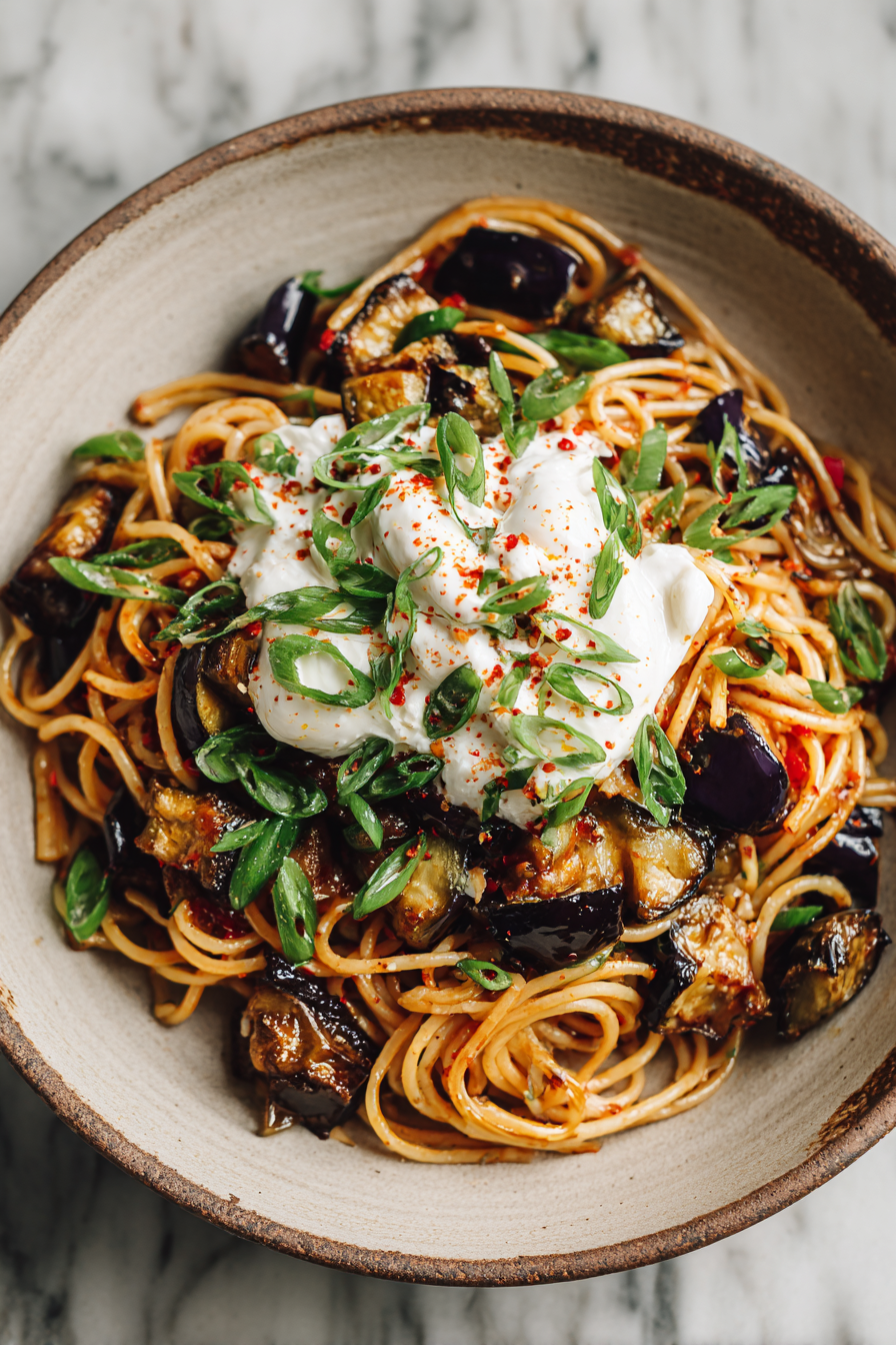 Roasted Eggplant Pasta Recipes