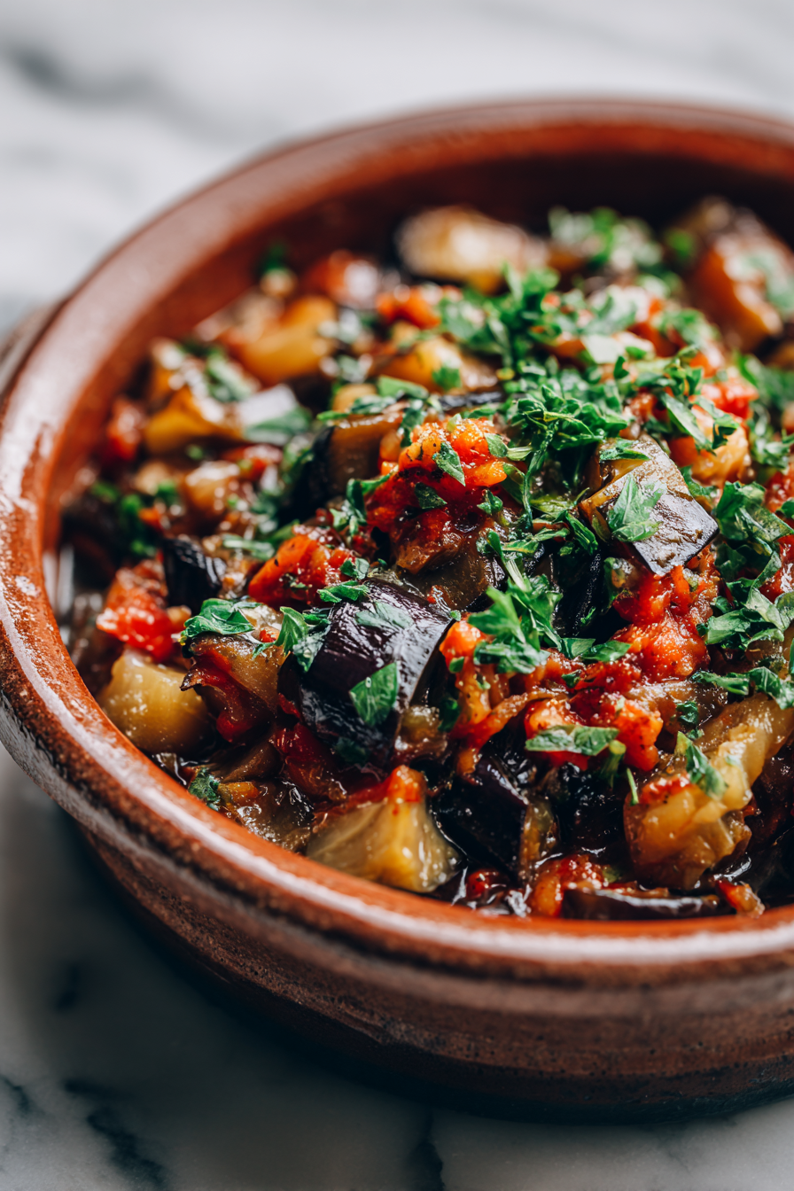 Sicilian Eggplant Caponata Recipe