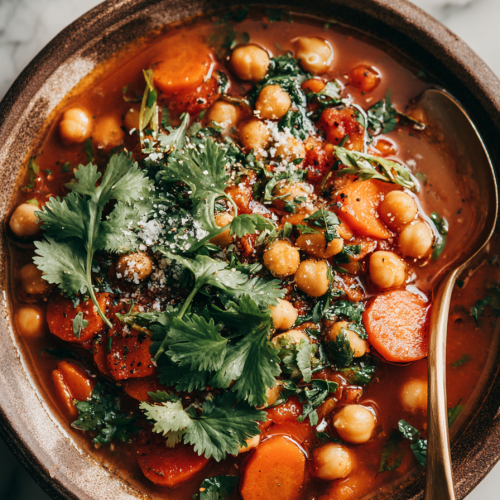 Spiced Tomato Chickpea Stew