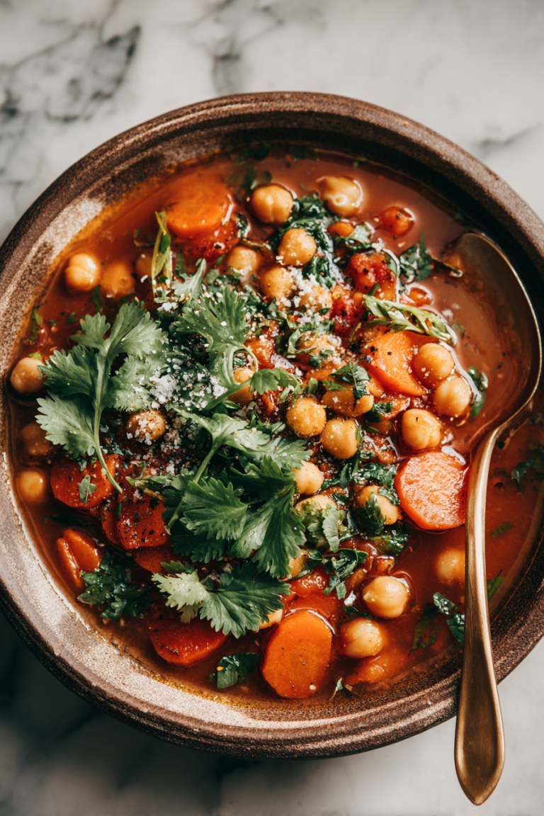 Spiced Tomato Chickpea Stew