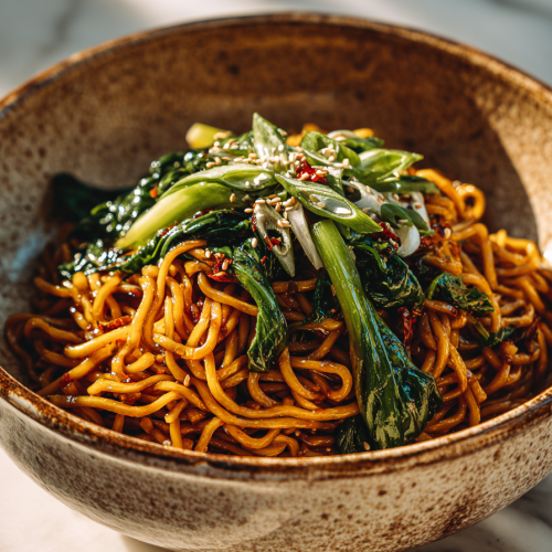 Spicy Firecracker Noodles