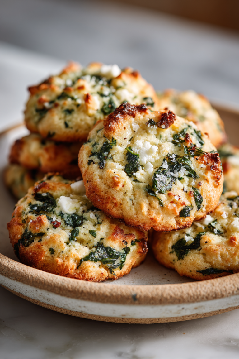 Spinach Feta Cookies