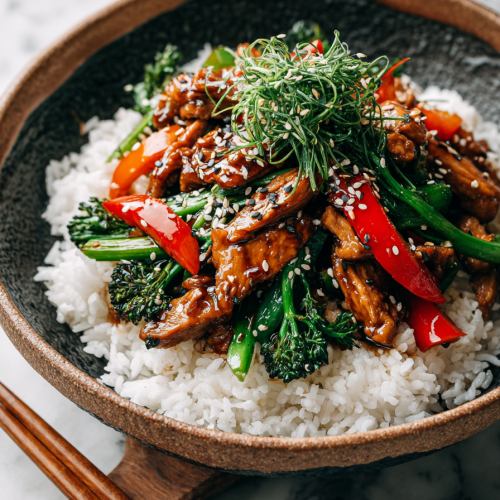 Teriyaki Chicken Stir Fry Recipe