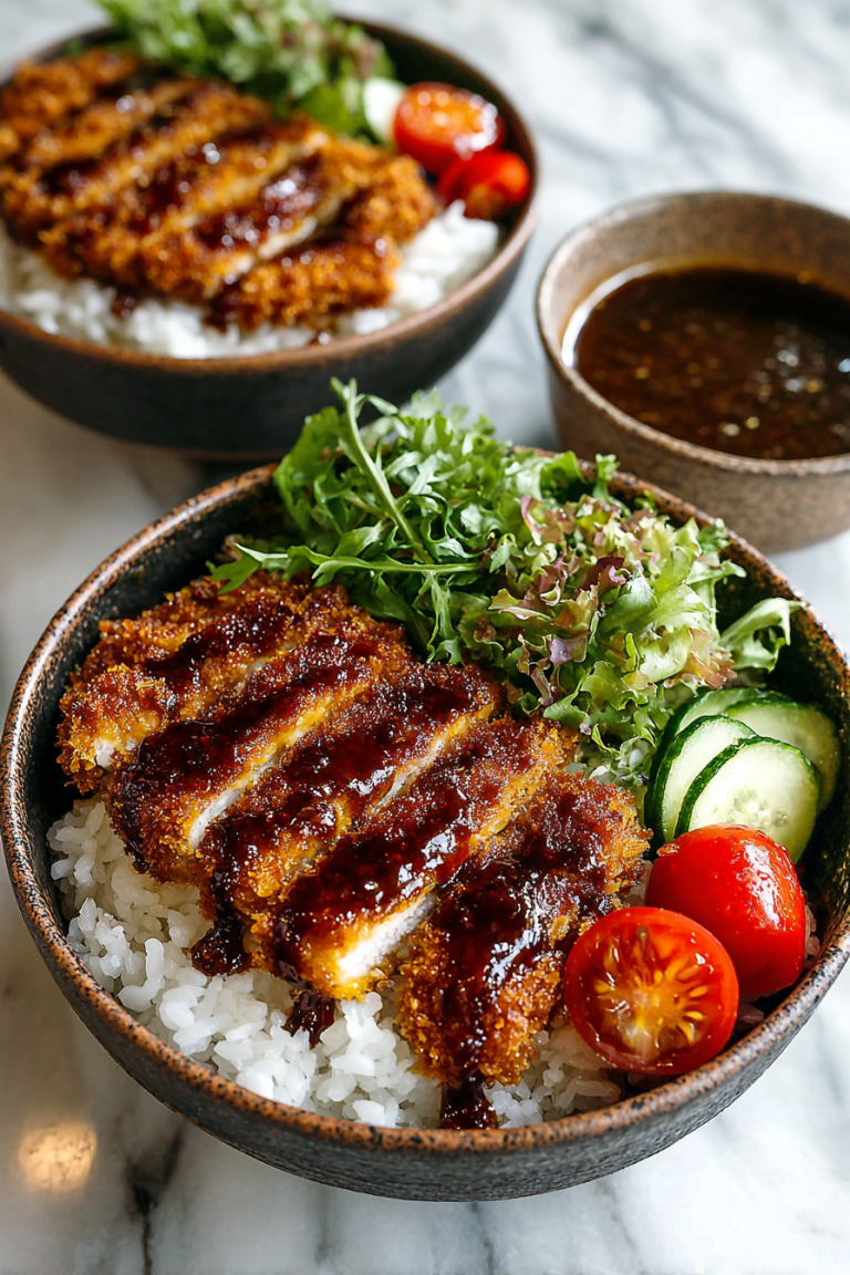 Tonkatsu Japanese Chicken Bowls