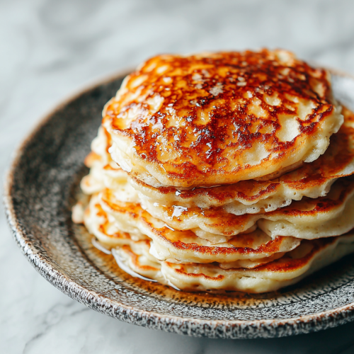 Vanilla Cinnamon Buttermilk Pancakes Recipe