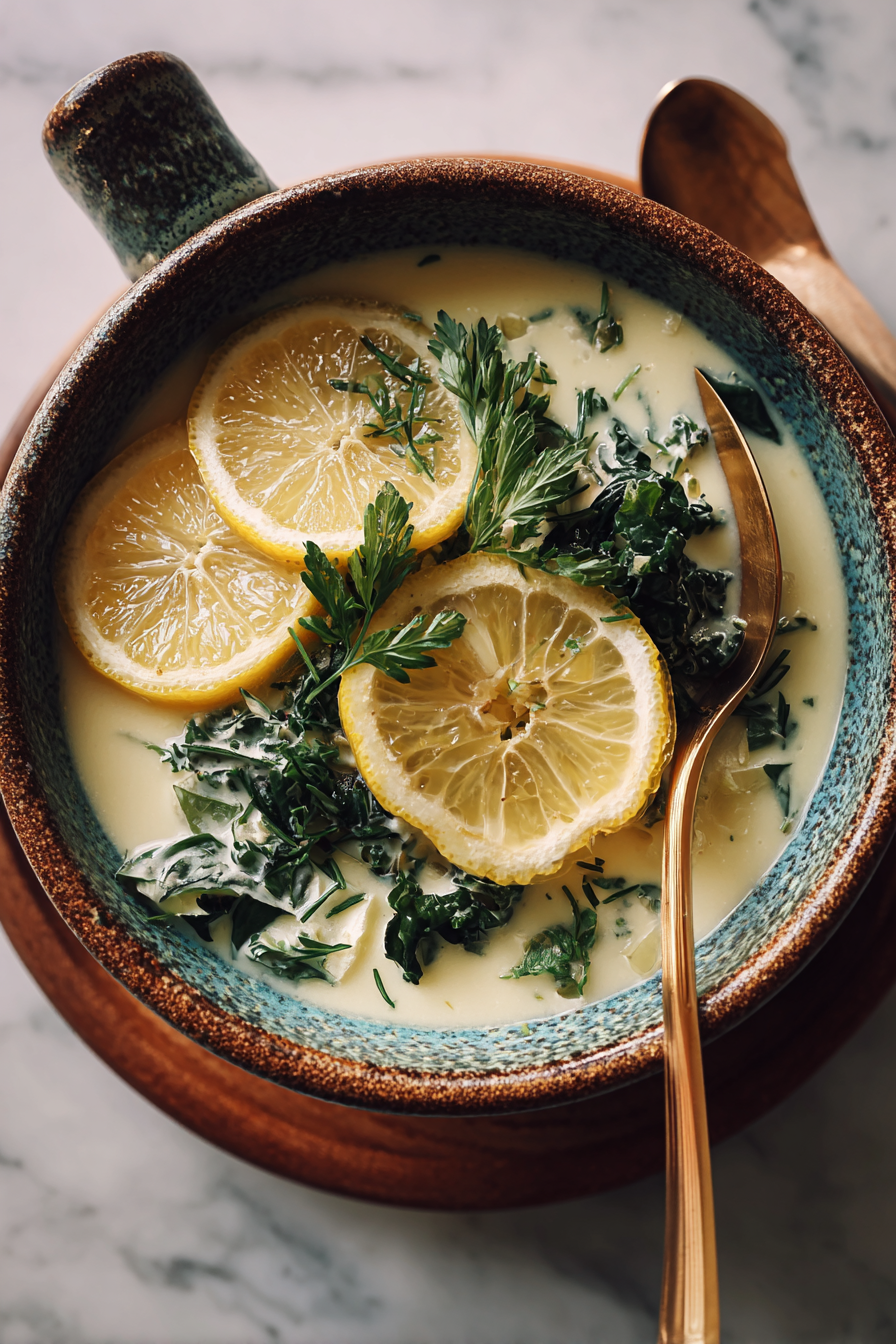 Vegan Avgolemono Dinner Recipe