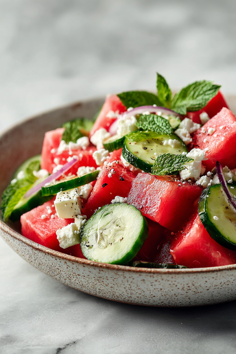 Watermelon Feta Salad Recipe
